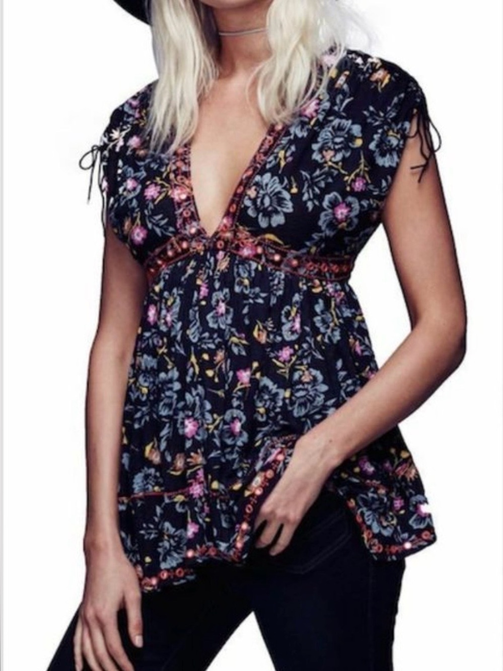 Free people escapades tunic top.